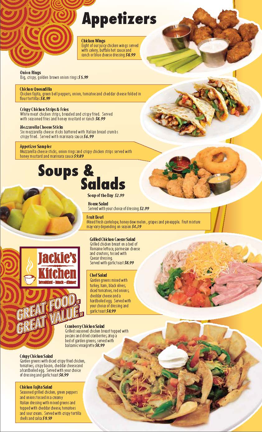 Jackie's Kitchen BreakfastLunchDinner